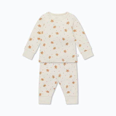 Bambinista-MORI-Pyjamas-MORI Gingerbread Print Pyjamas