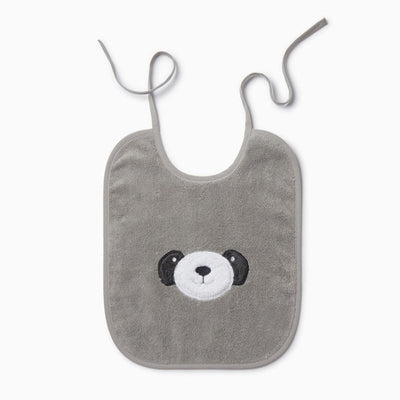 Bambinista-MORI-Accessories-MORI Panda Bib - Grey