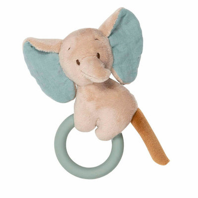 Bambinista-NATTOU-Toys-NATTOU Luna and Axel - Rattle with Teether Axel the Elephant