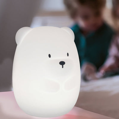 Bambinista-NATTOU-Toys-NATTOU Silicone Nightlight - Bear Large 16cm