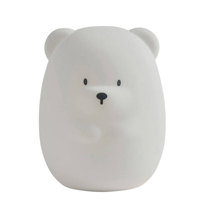 Bambinista-NATTOU-Toys-NATTOU Silicone Nightlight - Bear Large 16cm