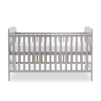 Bambinista-OBABY-Home-OBABY Grace Cot Bed - Warm Grey