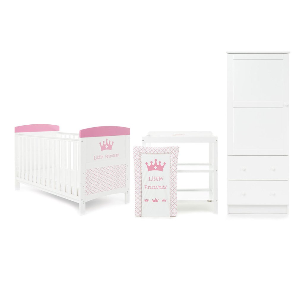 Bambinista-OBABY-Home-OBABY Grace Inspire 3 Piece Room Set Little Princess