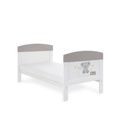 Bambinista-OBABY-Home-OBABY Grace Inspire Cot Bed Hello World Koala - Grey