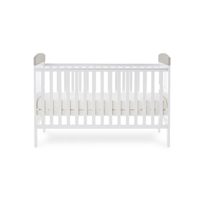 Bambinista-OBABY-Home-OBABY Grace Inspire Cot Bed Hello World Koala - Grey