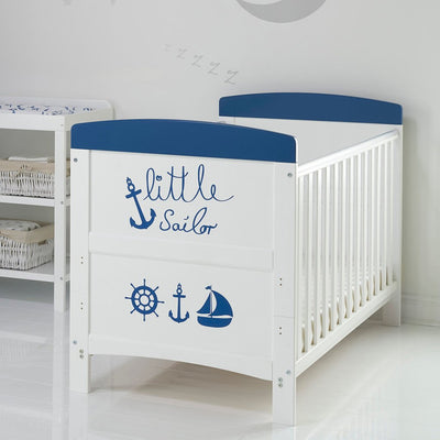 Bambinista-OBABY-Home-OBABY Grace Inspire Cot Bed Little Sailor