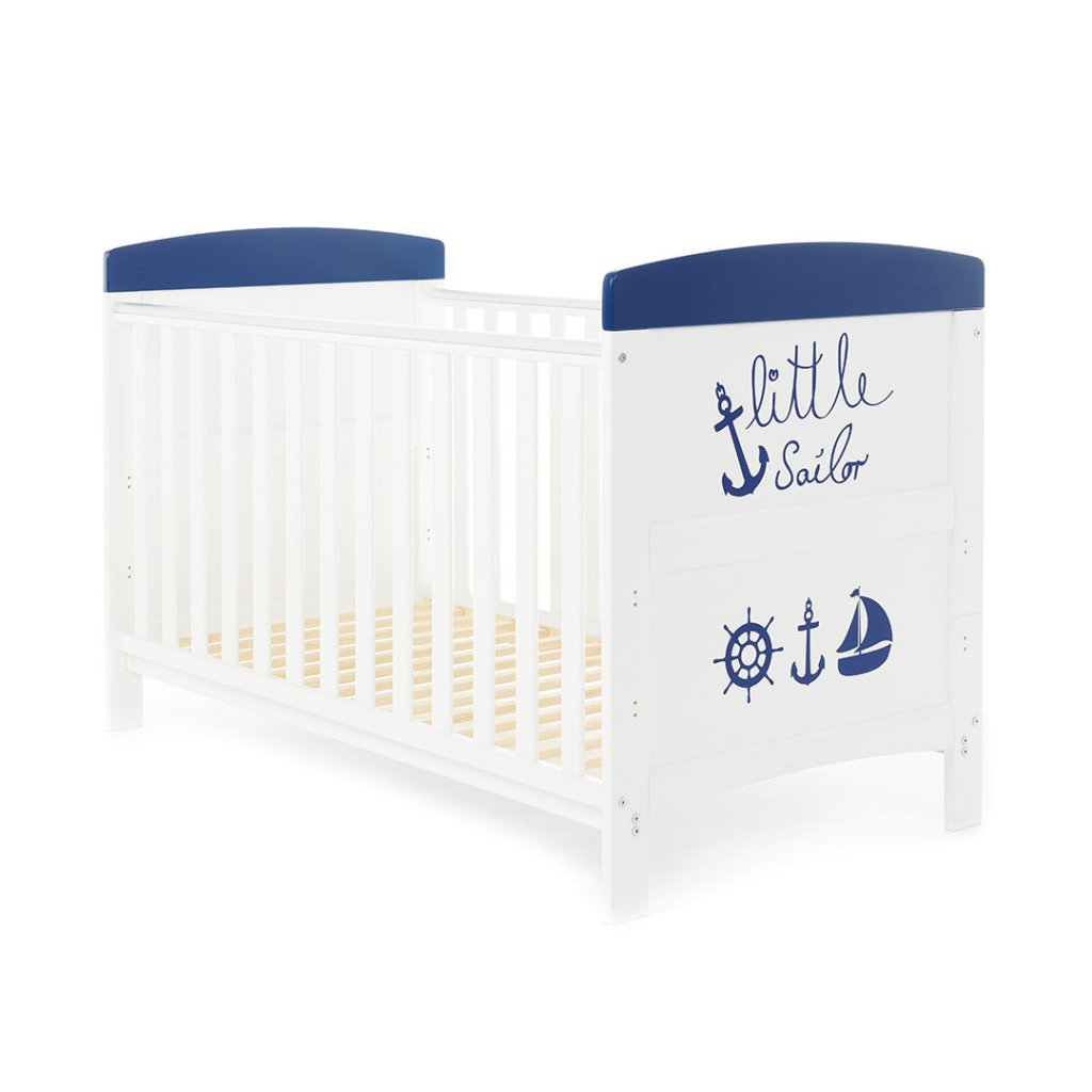 Bambinista-OBABY-Home-OBABY Grace Inspire Cot Bed Little Sailor