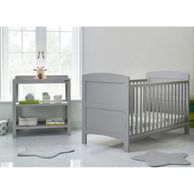 Bambinista-OBABY-Home-OBABY Grace Mini 2 Piece Room Set - Warm Grey