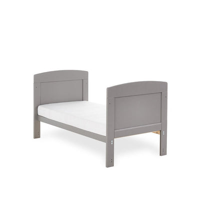 Bambinista-OBABY-Home-OBABY Grace Mini Cot Bed - Taupe Grey