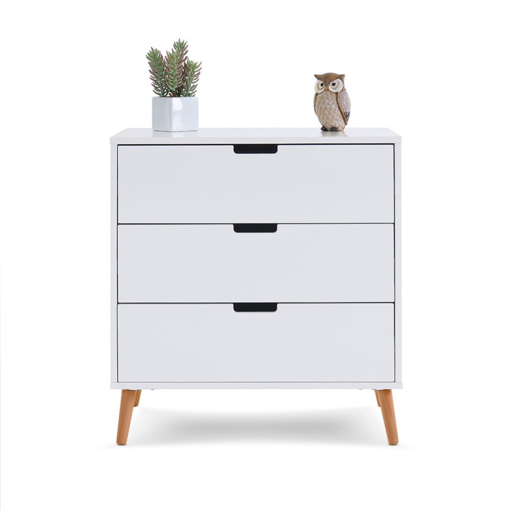 Bambinista-OBABY-Home-OBABY Maya Changing Unit - White with Natural