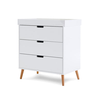 Bambinista-OBABY-Home-OBABY Maya Changing Unit - White with Natural