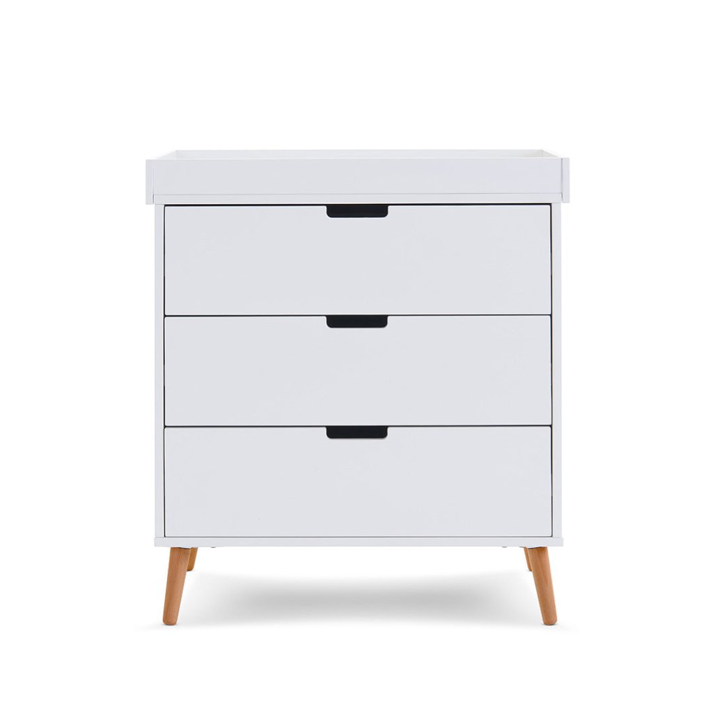 Bambinista-OBABY-Home-OBABY Maya Changing Unit - White with Natural