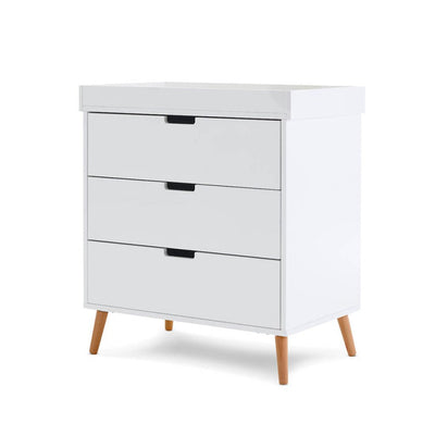 Bambinista-OBABY-Home-OBABY Maya Changing Unit - White with Natural