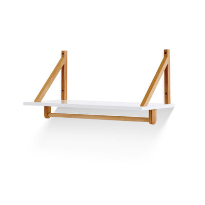 Bambinista-OBABY-Home-OBABY Maya Shelf - White with Natural