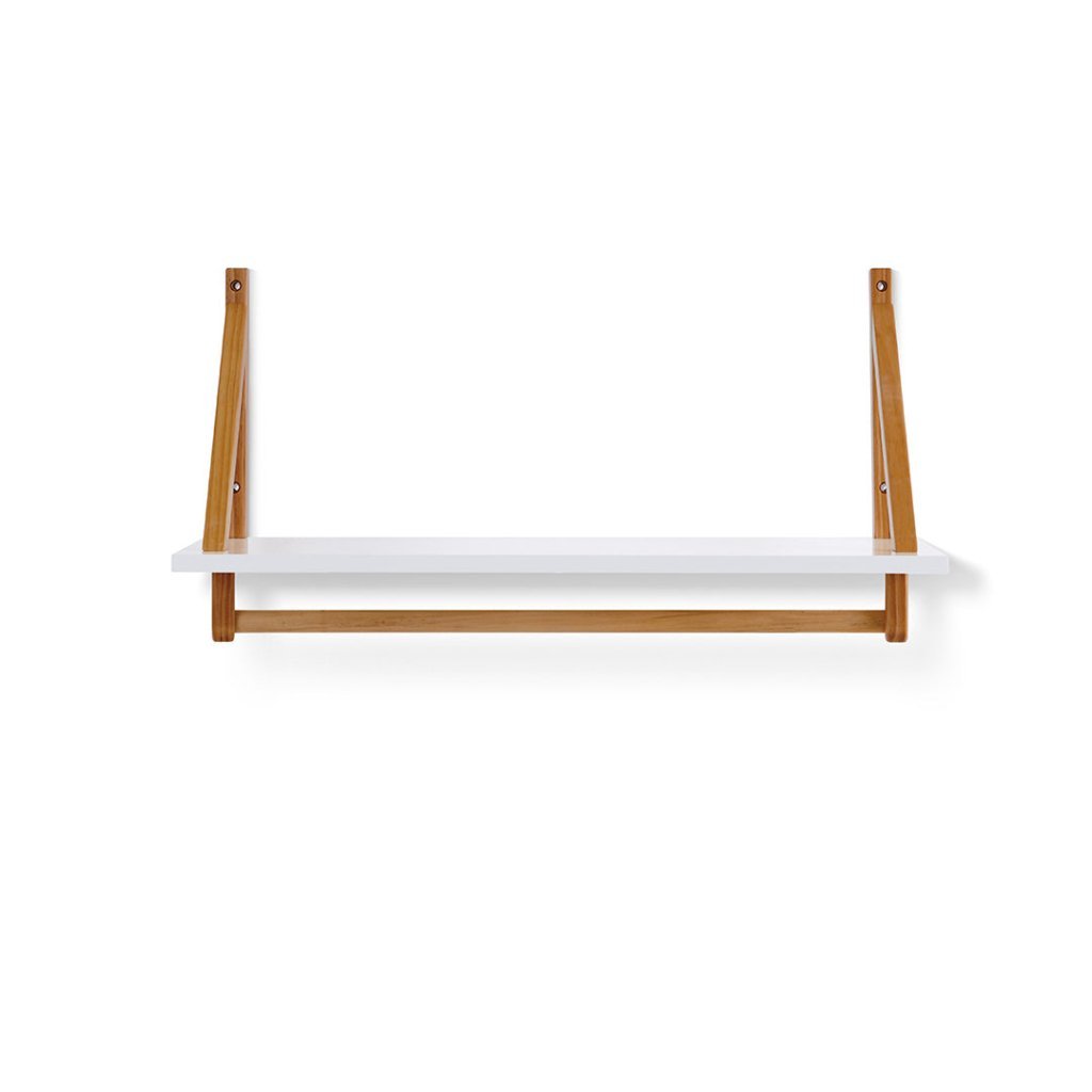Bambinista-OBABY-Home-OBABY Maya Shelf - White with Natural