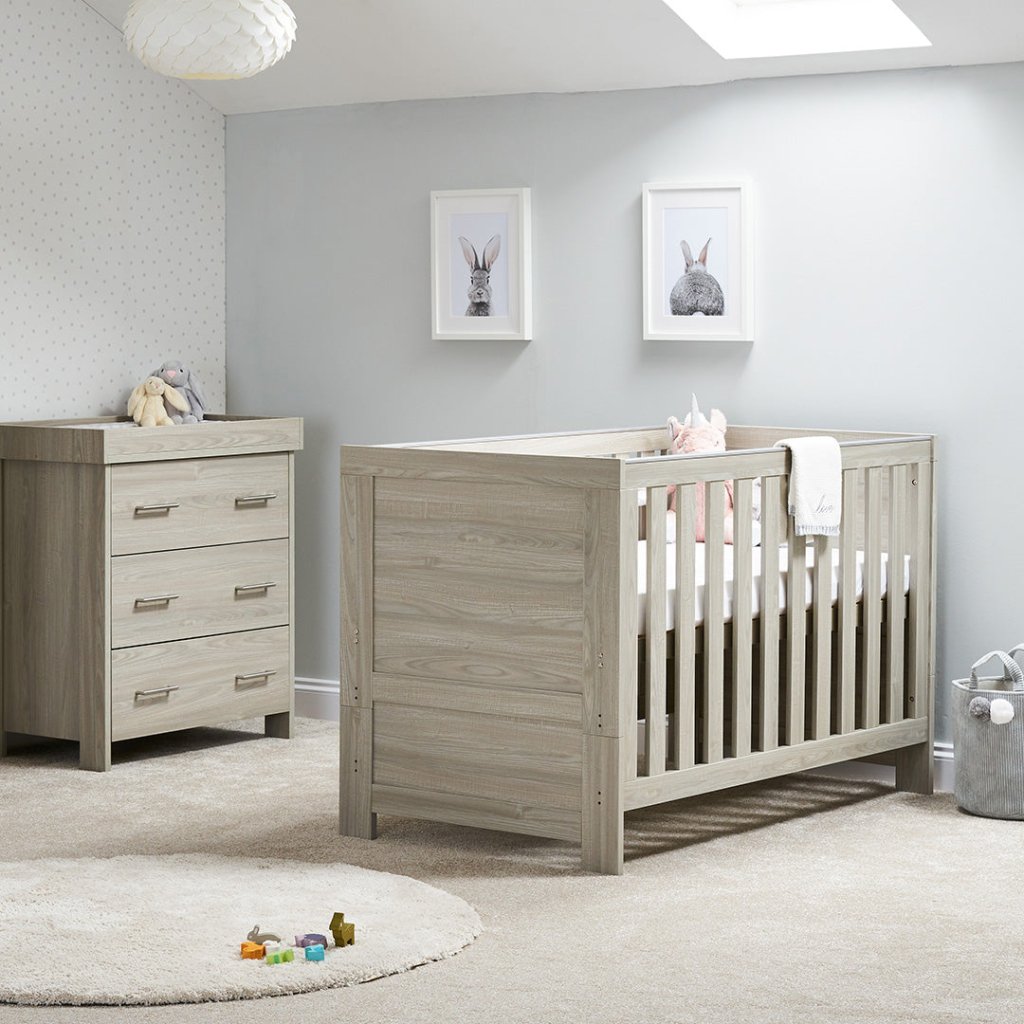 Bambinista-OBABY-Home-OBABY Nika 2 Piece Room Set - Grey Wash