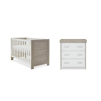 Bambinista-OBABY-Home-OBABY Nika 2 Piece Room Set - Grey Wash & White