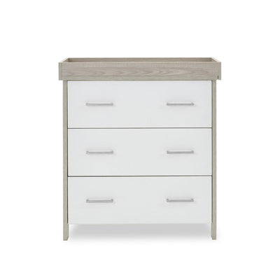 Bambinista-OBABY-Home-OBABY Nika Changing Unit - Grey Wash & White