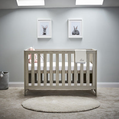 Bambinista-OBABY-Home-OBABY Nika Cot Bed - Grey Wash
