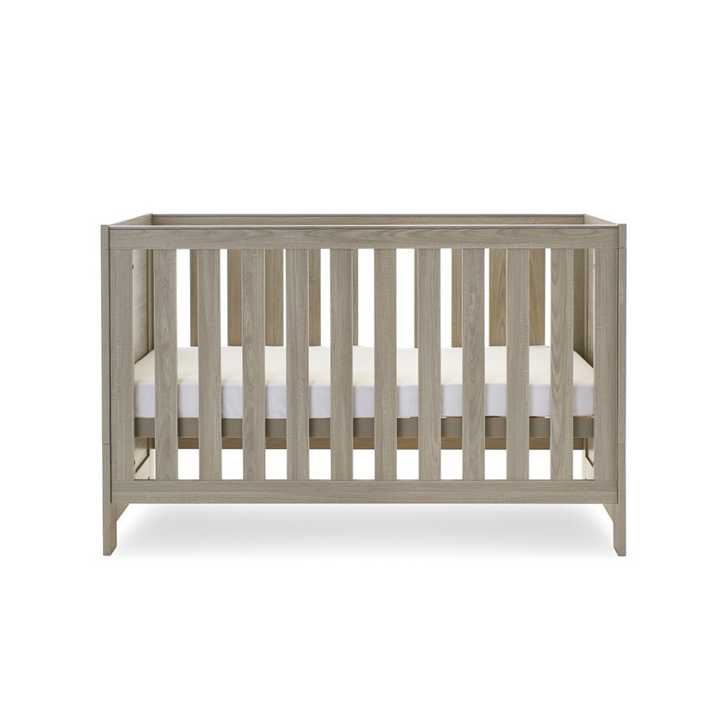 Bambinista-OBABY-Home-OBABY Nika Cot Bed - Grey Wash