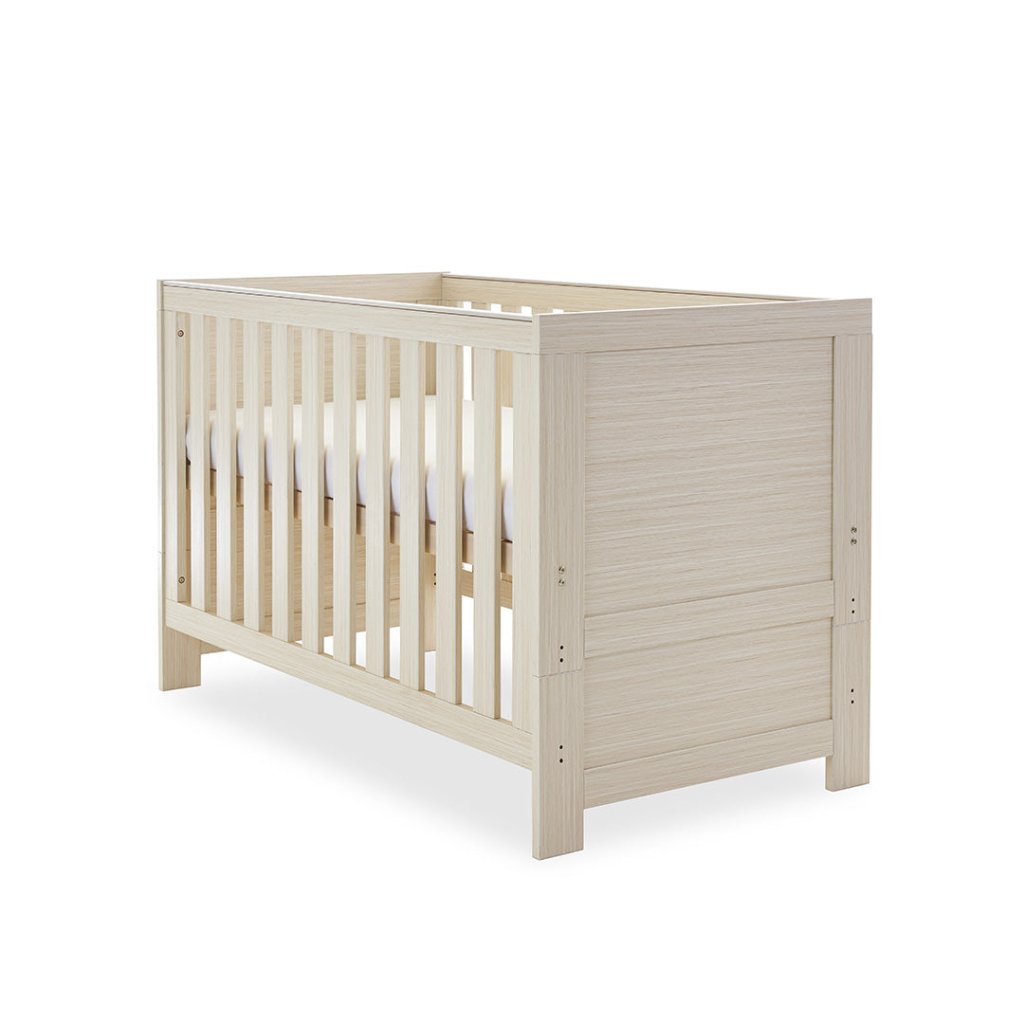 Bambinista-OBABY-Home-OBABY Nika Cot Bed - Oatmeal