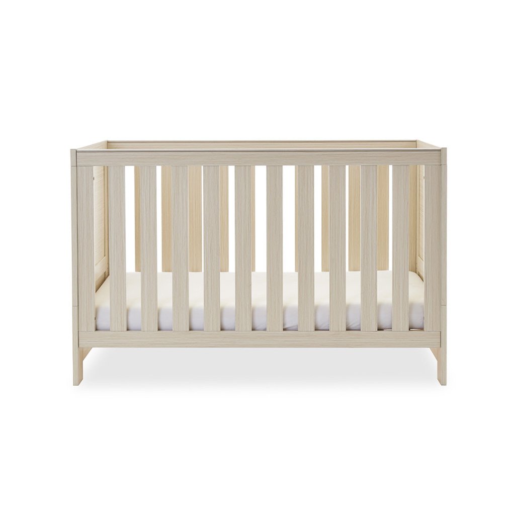 Bambinista-OBABY-Home-OBABY Nika Cot Bed - Oatmeal