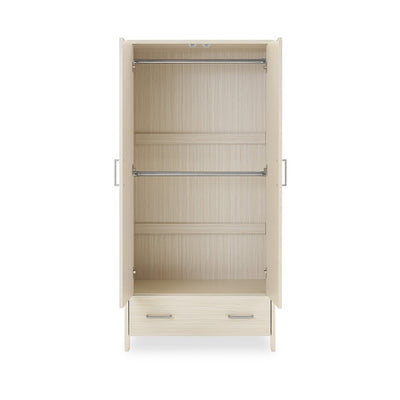 Bambinista-OBABY-Home-OBABY Nika Double Wardrobe - Oatmeal