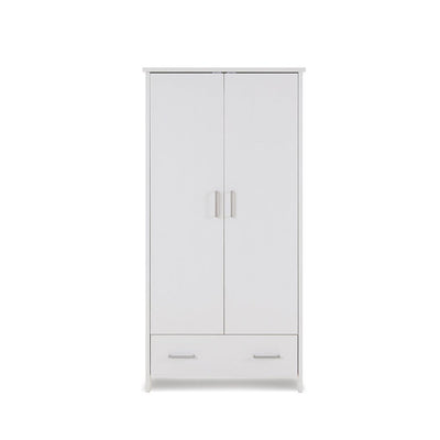 Bambinista-OBABY-Home-OBABY Nika Double Wardrobe - White Wash