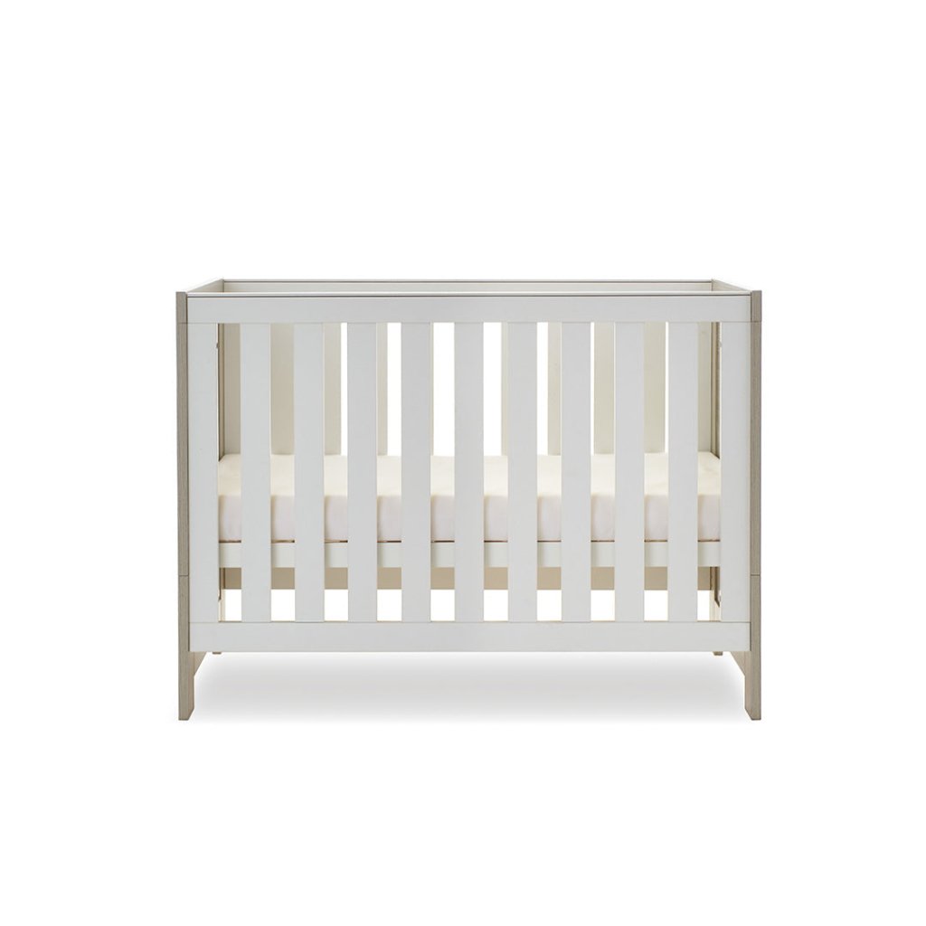 Bambinista-OBABY-Home-OBABY Nika Mini 2 Piece Room Set & Underdrawer - Grey Wash & White