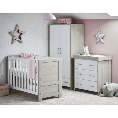 Bambinista-OBABY-Home-OBABY Nika Mini 3 Piece Room Set - Grey Wash & White