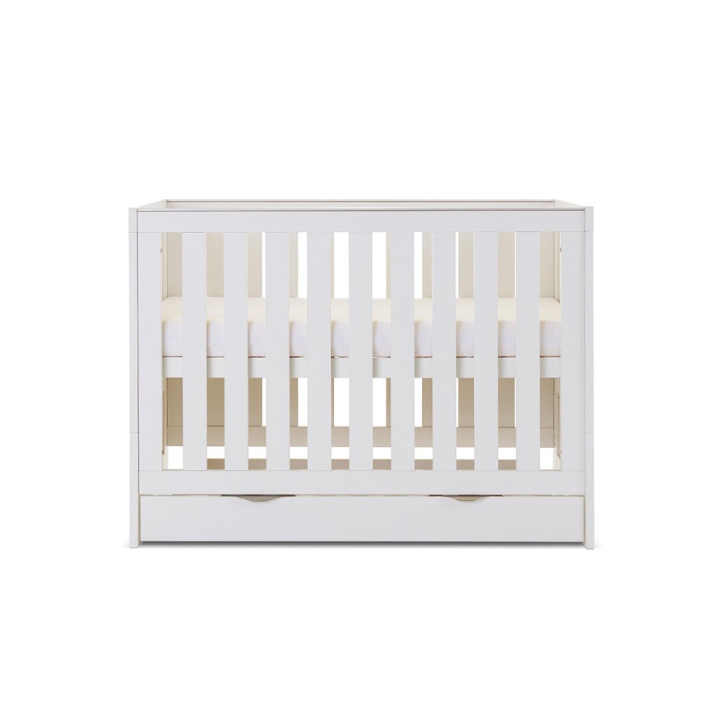 Bambinista-OBABY-Home-OBABY Nika Mini 3 Piece Room Set & Underdrawer - White Wash