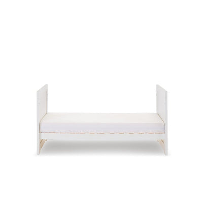 Bambinista-OBABY-Home-OBABY Nika Mini Cot Bed - White Wash