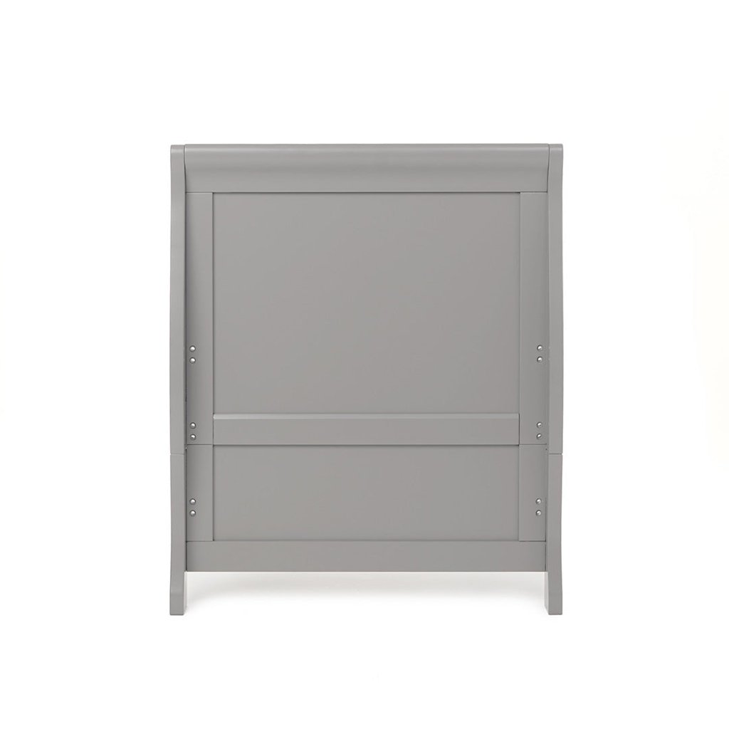 Bambinista-OBABY-Home-OBABY Stamford Classic Sleigh Cot Bed - Warm Grey