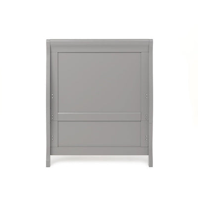 Bambinista-OBABY-Home-OBABY Stamford Classic Sleigh Cot Bed - Warm Grey