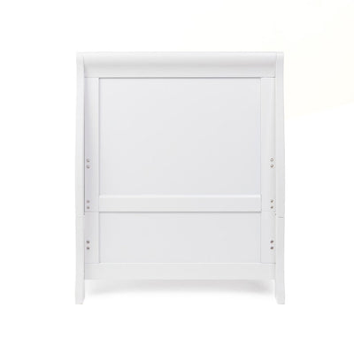 Bambinista-OBABY-Home-OBABY Stamford Classic Sleigh Cot Bed - White