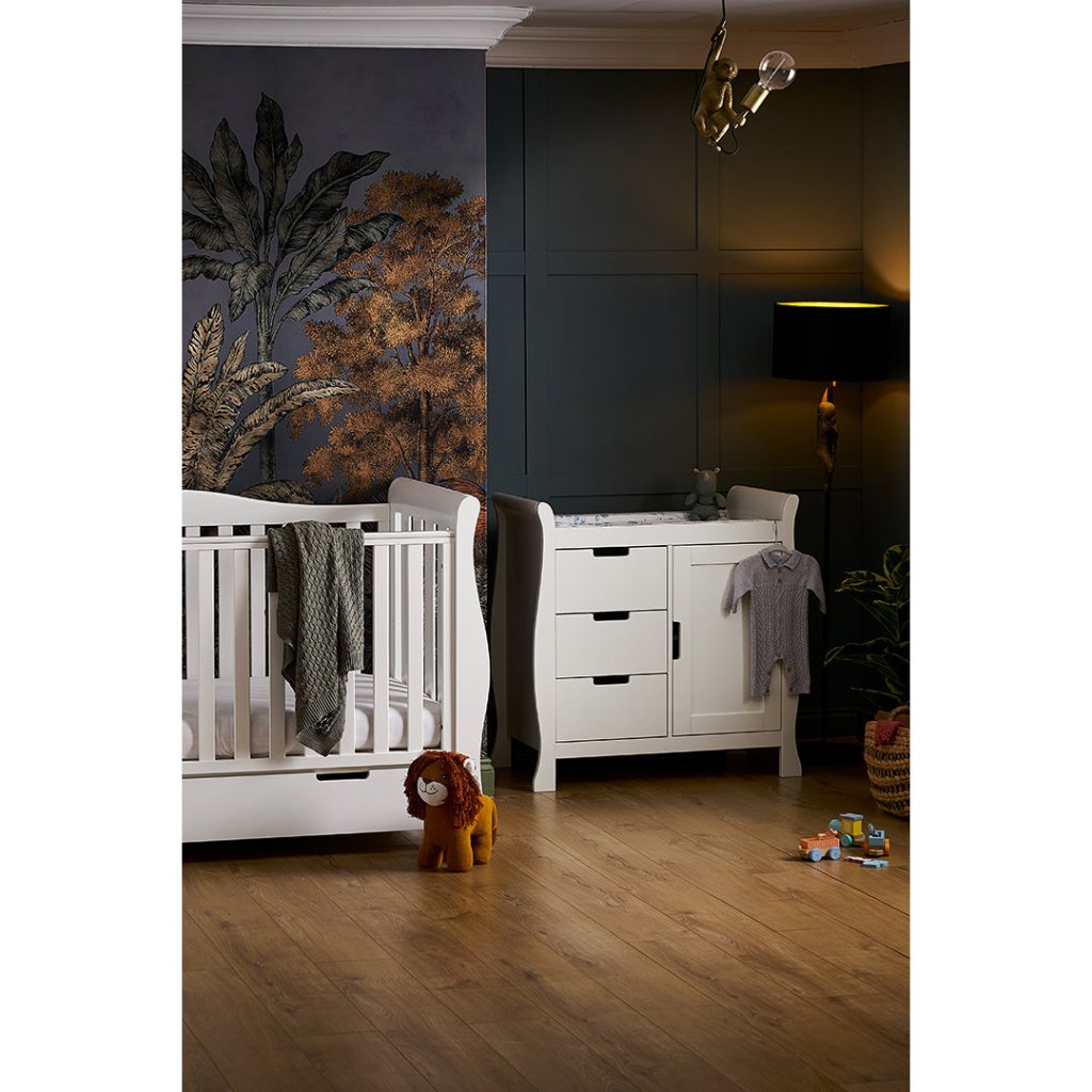 Bambinista-OBABY-Home-OBABY Stamford Luxe 2 Piece Room Set - White