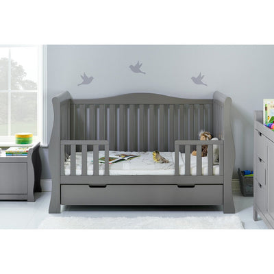 Bambinista-OBABY-Home-OBABY Stamford Luxe 4 Piece Room Set - Taupe Grey