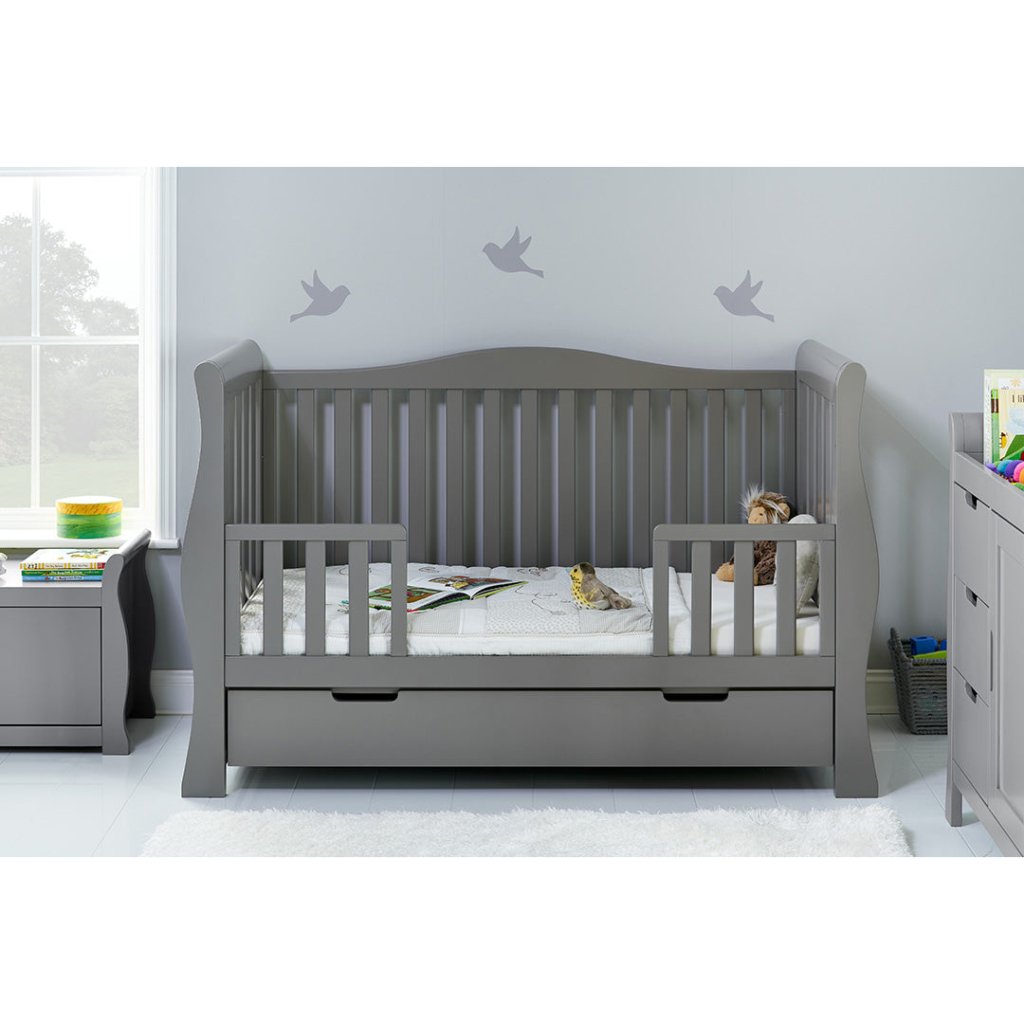 Bambinista-OBABY-Home-OBABY Stamford Luxe 5 Piece Room Set - Taupe Grey