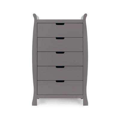 Bambinista-OBABY-Home-OBABY Stamford Luxe 5 Piece Room Set - Taupe Grey