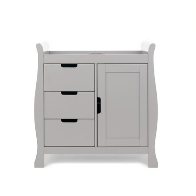 Bambinista-OBABY-Home-OBABY Stamford Luxe 7 Piece Room Set - Warm Grey