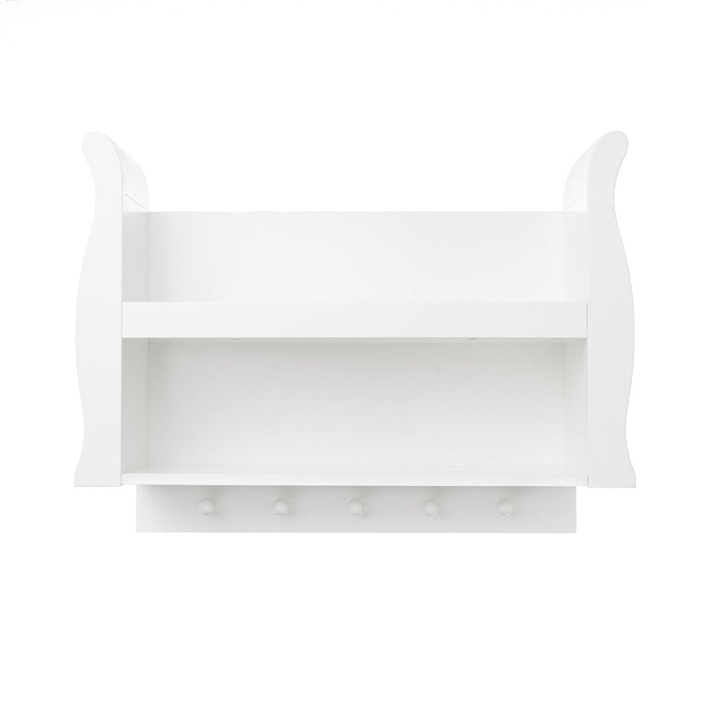 Bambinista-OBABY-Home-OBABY Stamford Sleigh Shelf - White