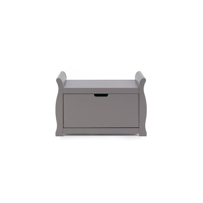 Bambinista-OBABY-Home-OBABY Stamford Sleigh Toy Box - Taupe Grey
