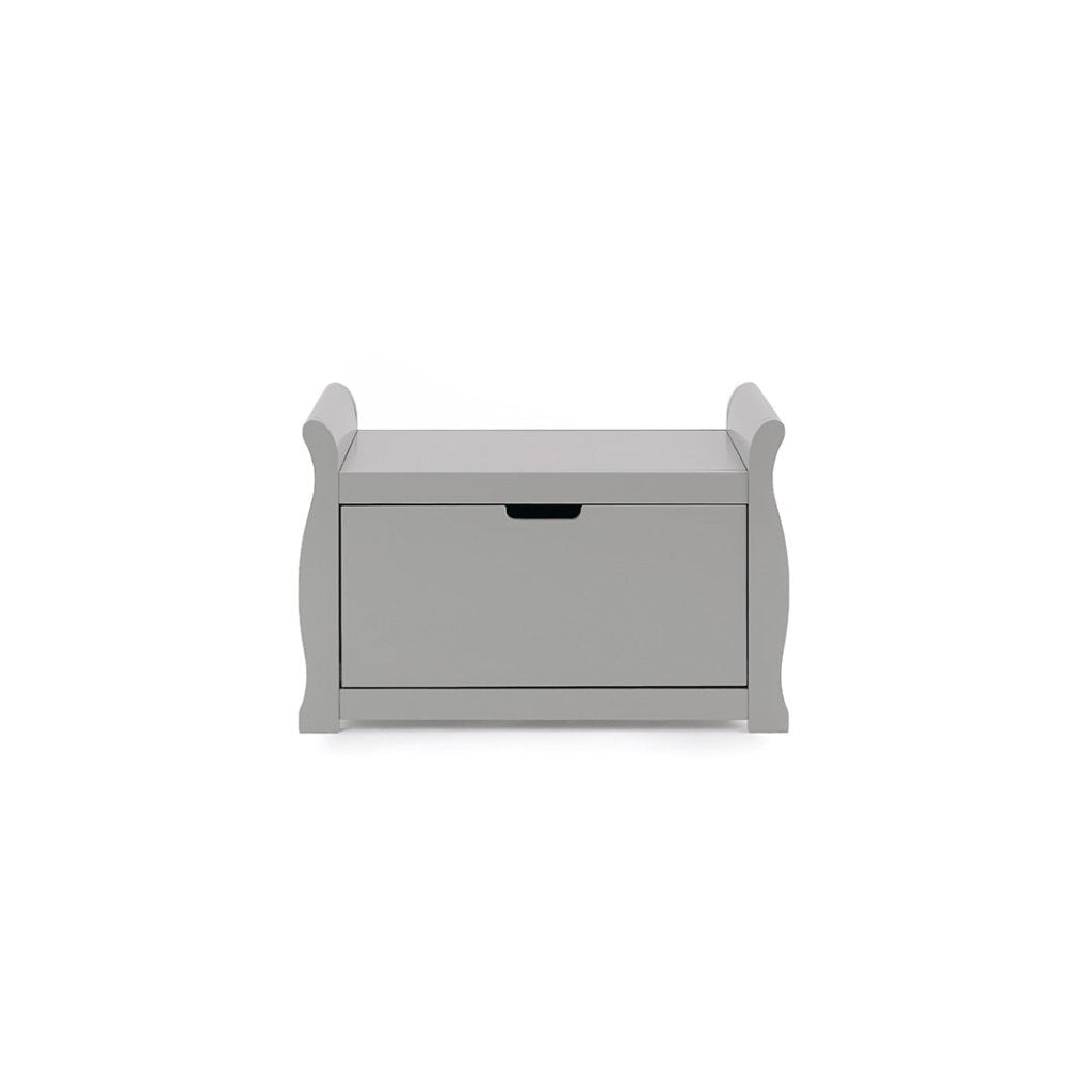 Bambinista-OBABY-Home-OBABY Stamford Sleigh Toy Box - Warm Grey