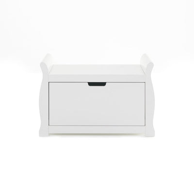 Bambinista-OBABY-Home-OBABY Stamford Sleigh Toy Box - White