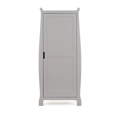 Bambinista-OBABY-Home-OBABY Stamford Space Saver Sleigh 3 Piece Room Set - Warm Grey