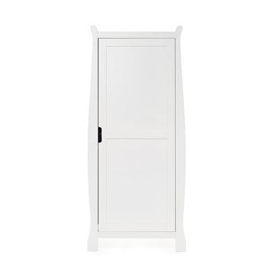 Bambinista-OBABY-Home-OBABY Stamford Space Saver Sleigh 3 Piece Room Set - White