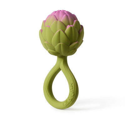 Bambinista-OLI & CAROL-Toys-OLI & CAROL Artichoke Baby Rattle & Teether