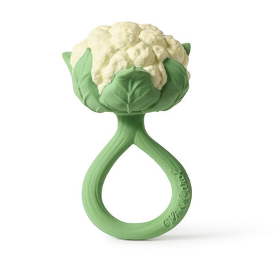 Bambinista-OLI & CAROL-Toys-OLI & CAROL Cauliflower Baby Rattle & Teether