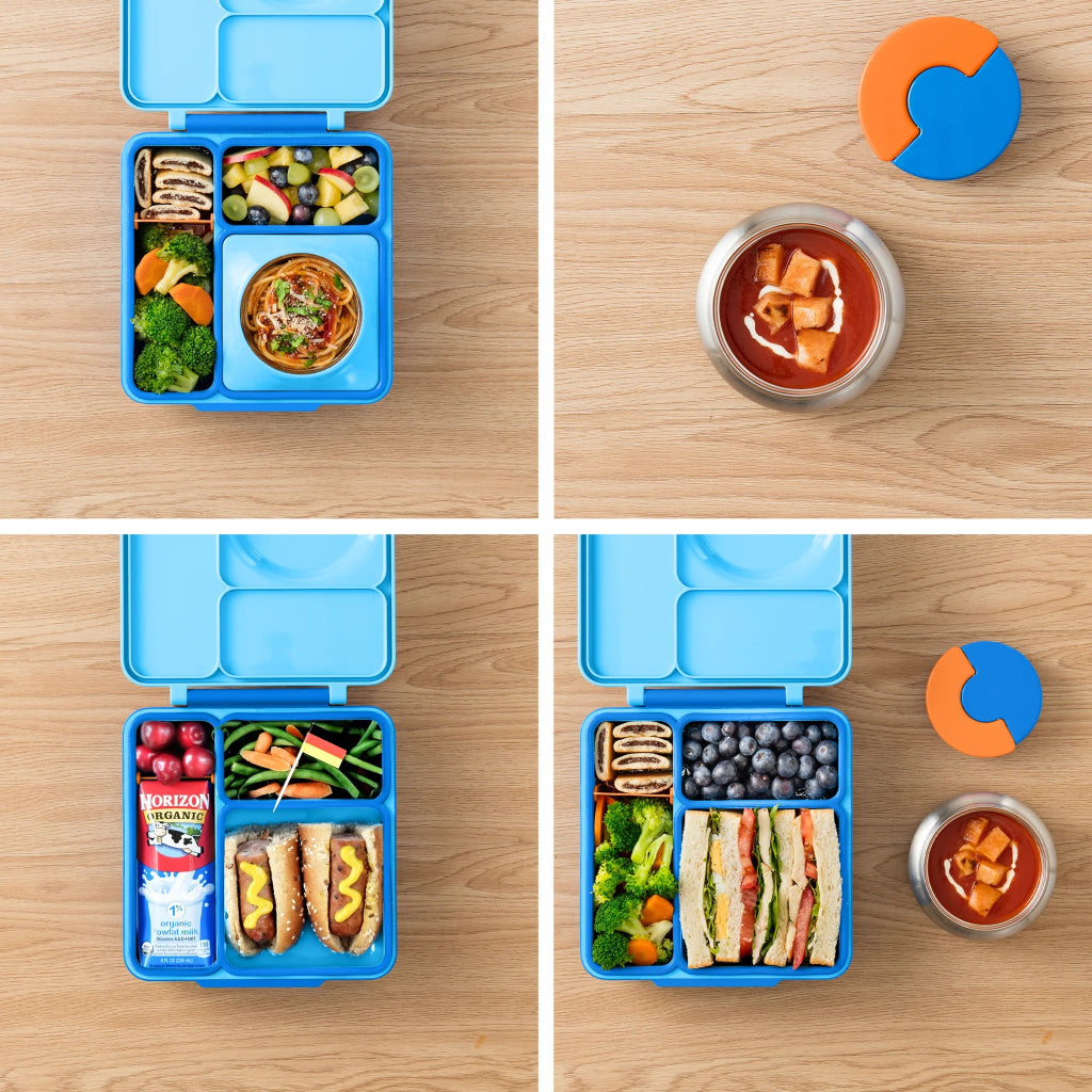Bambinista-OMIELIFE-Tableware-OMIEBOX Hot and Cold Bento Lunch Box - Sky Blue
