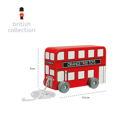 Bambinista-Orange Tree Toys-Toys-ORANGE TREE TOYS London Bus Pull Along